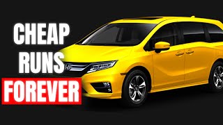 Top 10 CHEAPEST Minivans that last 300000 Miles OR even more [upl. by Elatnahc]