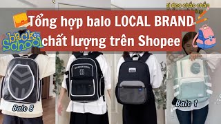 Tổng hợp những Balo local brand trên Gian hàng Mall🎒 DKMV SAIGONSWAGGER BAMA SCARAB [upl. by Vyse]