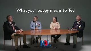 What Your Poppy Means To Ted  Support the Royal British Legions Poppy Appeal [upl. by Naahs]