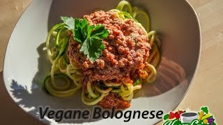 Vegane Bolognese  Schnell einfach und super lecker  HD [upl. by Irreg]