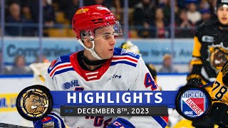 Game Highlights  Bulldogs vs Rangers  Dec 8th 2023 [upl. by Annaillil]