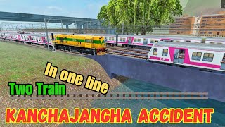 Kanchajangha Express Accident with 💥Container Train at Rangapani [upl. by Grosmark]