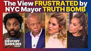 quotThey Talking About Financequot The View FRUSTRATED by NYC Mayor TRUTH BOMB [upl. by Ybroc208]