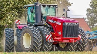 VERSATILE 550  GroßTraktor im Einsatz  Knicklenker  Bodenbearbeitung  Köckerling [upl. by Aiyotal]