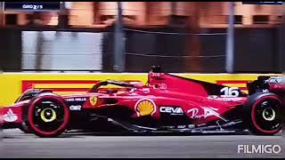 F123 HIGHLIGHTS LAS VEGAS FERRARI LECLERC BY FERRÈ 77 [upl. by Adne]