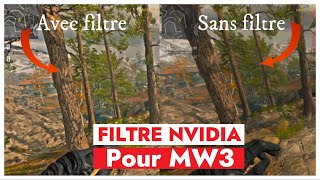 Les filtres NVIDIA pour MW3 et WARZONE que jutilise [upl. by Daile655]