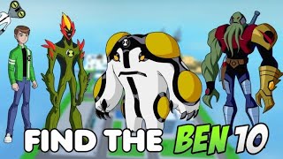 Roblox FIND THE BEN 10 How to get ALL 79 MORPHS [upl. by Anyal]