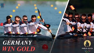 Canoe Sprint Germany Win Mens Kayak Four 500m Gold  Paris Olympics 2024 [upl. by Leshia120]