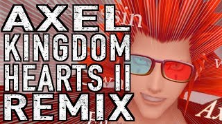 Kingdom Hearts II Remix  Axel Burn Baby [upl. by Aleris]