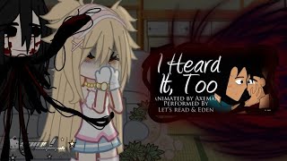 ‧₊˚ Some cai males react to “ I heard it too ”  12  ft fem yn [upl. by Zzabahs]