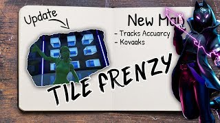 TILE FRENZY MAP Fortnite Aim Map  with full Scoring system and Inaccuracy Tracking [upl. by Herv]