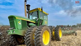 TRACTORS PLOWING at the 2023 Half Century of Progress Show [upl. by Llenehc]