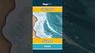 🇬🇧🇫🇷 seashore  rivage  vocabulary builder  learn English  apprenons langlais [upl. by Aehsat]