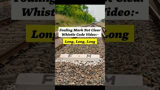 Whistle Code Video No5 Fouling Mark not Clear Whistle Code [upl. by Ohce]