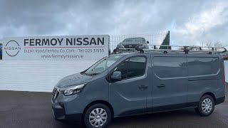 Nissan Primastar LWB SV PREMIUM 20 TD 130 bhp Roofrack  Ladder Towbar amp Ply lined Urban Grey [upl. by Anayt752]