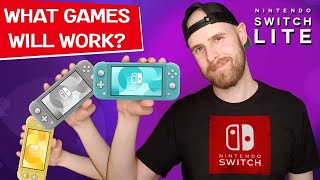 Nintendo Switch Lite  What Games Are Compatible [upl. by Wakeen]