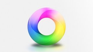 Create a Vibrant Color Ring  Advanced Photoshop Tutorial [upl. by Bohman]