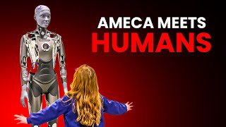 World’s Most Advanced Ai Robot Interacts with Humans  Ameca Robot [upl. by Nangatrad]