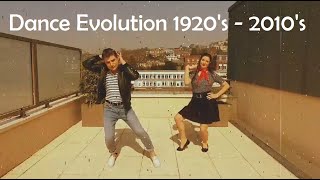 Dance Evolution 1920s  2010s [upl. by Jobie]