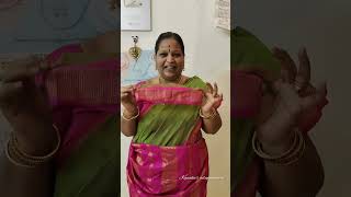 Ready wear madisar from 9yards saree ♥️♥️youtubrshorts shortvideo short kanakasadupangarai [upl. by Yrevi]