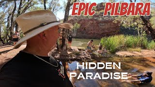 PILBARAS EPIC HIDDEN PARADISE 4WD  Remote  Off Grid Camping  Best Camp [upl. by Fraase983]