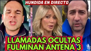 💥SE LÍA CONTRA SUSANNA GRISO IKER JIMÉNEZ Y ÁNGEL GAITÁN DESPELLEJAN ANTENA 3 POR DANA VALENCIA [upl. by Heger]