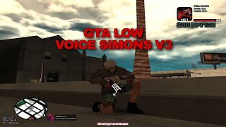 GTA SAMP LOW FOR PC 2024 GTA SIMONS V3 [upl. by Aerdnaid989]