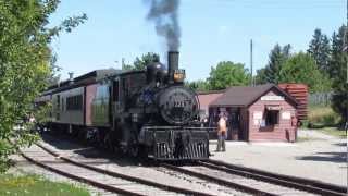 South Simcoe Railway Steam Train [upl. by Harald]