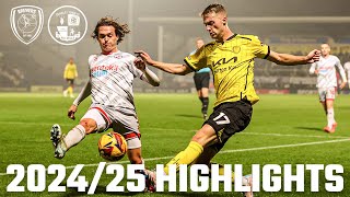 202425 HIGHLIGHTS Burton Albion v Crawley Town [upl. by Ylebmik]