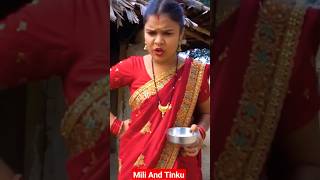 MILI AND TINKU SAMBLPURI BEST SINGING COMEDY  SAMBALPURI COMEDY VIDEO  shorts [upl. by Elttil]