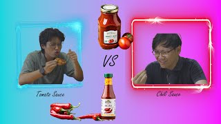 什么？！番茄酱对辣椒酱？哪个更好吃？What Ketchup vs Chilli Sauce Which one is better VS SERIES [upl. by Woodhead]