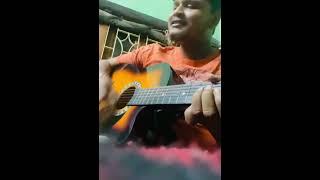 Aro Ekbar Fossils Rupam Islam guitar cover by Debjit Dey [upl. by Nylrem]