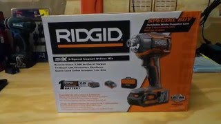 RIDGID GEN5X IMPACT DRIVER REVIEW [upl. by Gowon681]