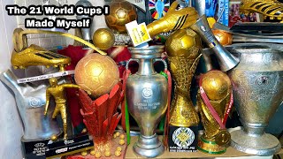 How to Repair fifa would cup 🇶🇦 and 21 broken football trophies full videos 👉 mrsanrb fifa [upl. by Noseaj]