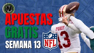 Apuestas NFL semana 13 Pronósticos deportivos y Picks NFL 2023 [upl. by Alyks]