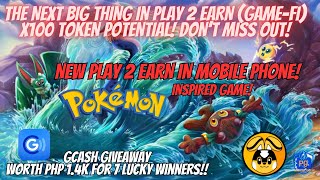 NEW PLAY 2 EARN ON MOBILE PHONE THE NEXT 100X ALTCOIN PRE SALE GAME FI200 GCASH EACH GIVEAWAY7 [upl. by Dazhahs873]