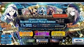 FGO Summoning for Brynhild Lancer or Kriemhild [upl. by Oak]