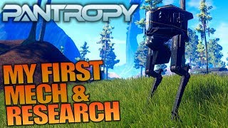 MY FIRST MECH amp RESEARCH  Pantropy  Lets Play Gameplay  S01E02 [upl. by Riggall]