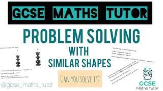 EP2 Similar Shapes with Ratios  Can You Solve These GCSE Questions  Grade 6 Problem Solving [upl. by Vasileior476]