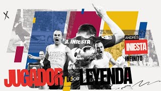 LA DESPEDIDA DE INIESTA DEL BARÇA EXPLICADA POR EL MISMO INFINITO 8 INIESTA [upl. by Nisotawulo]