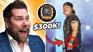 Watch Expert Reacts to Country Music Artists INSANE Watches [upl. by Tomi438]