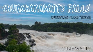 Beauty Of Chunchanakatte Water Falls  Aerial View  mysore waterfall nature travel [upl. by Aliet262]