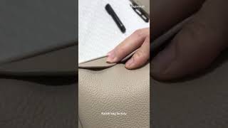 How to make the bag shape before sewing trending fashion diy business design kaishibagfactory [upl. by Nylrats]