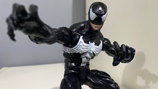 Marvel Legends Series WalMart Exclusive 85th Anniversary Retro Carded Venom Action Figure Review [upl. by Alekahs830]