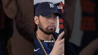 Detroit’s Channel 7 news on Eminem’s Tigers’ jersey reveal [upl. by Hsenid]