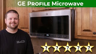 Is this the Best Microwave Oven GE Profile Overhead Microwave Review [upl. by Githens]