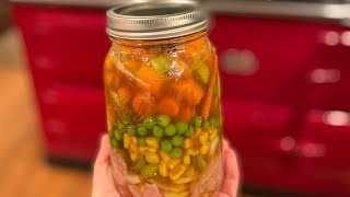 Chicken Soup in a Jar  Pressure Canning Recipe [upl. by Alemap]