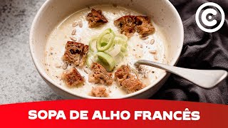 Receita Cremosa de Sopa de Alho Francês [upl. by Julius]