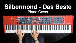 Silbermond  Das Beste  Piano Cover [upl. by Arobed]