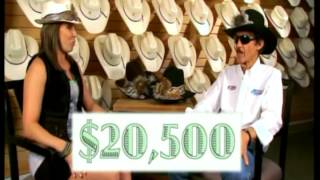 Richard Petty Visits Charlie 1 Horse Hats [upl. by Niemad]